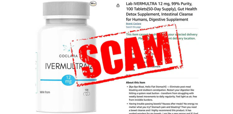 Warning: Fraudulent Product Mimicking Our IverMK Capsules on Amazon